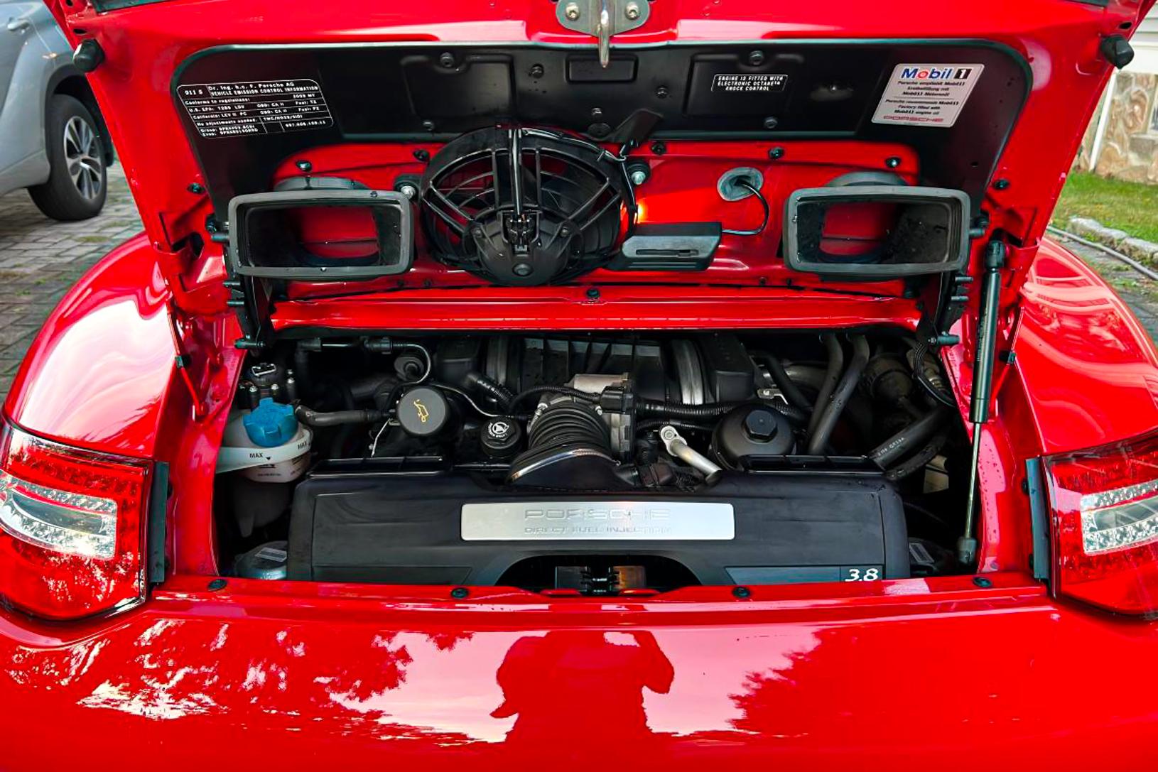 Porsche Official Mobil 1 Engine Bay Sticker