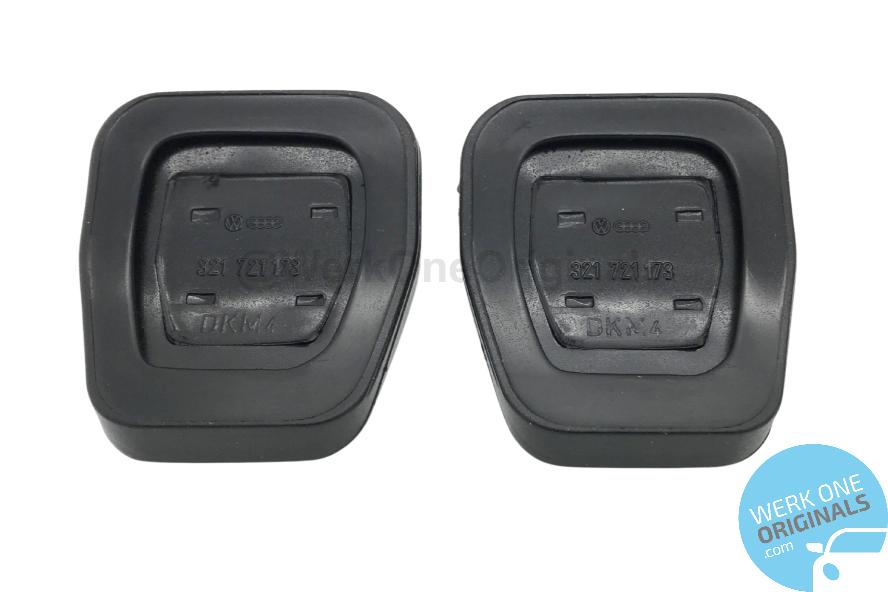 Porsche Genuine Brake/Clutch Pedal Pads Pair for 944 Models