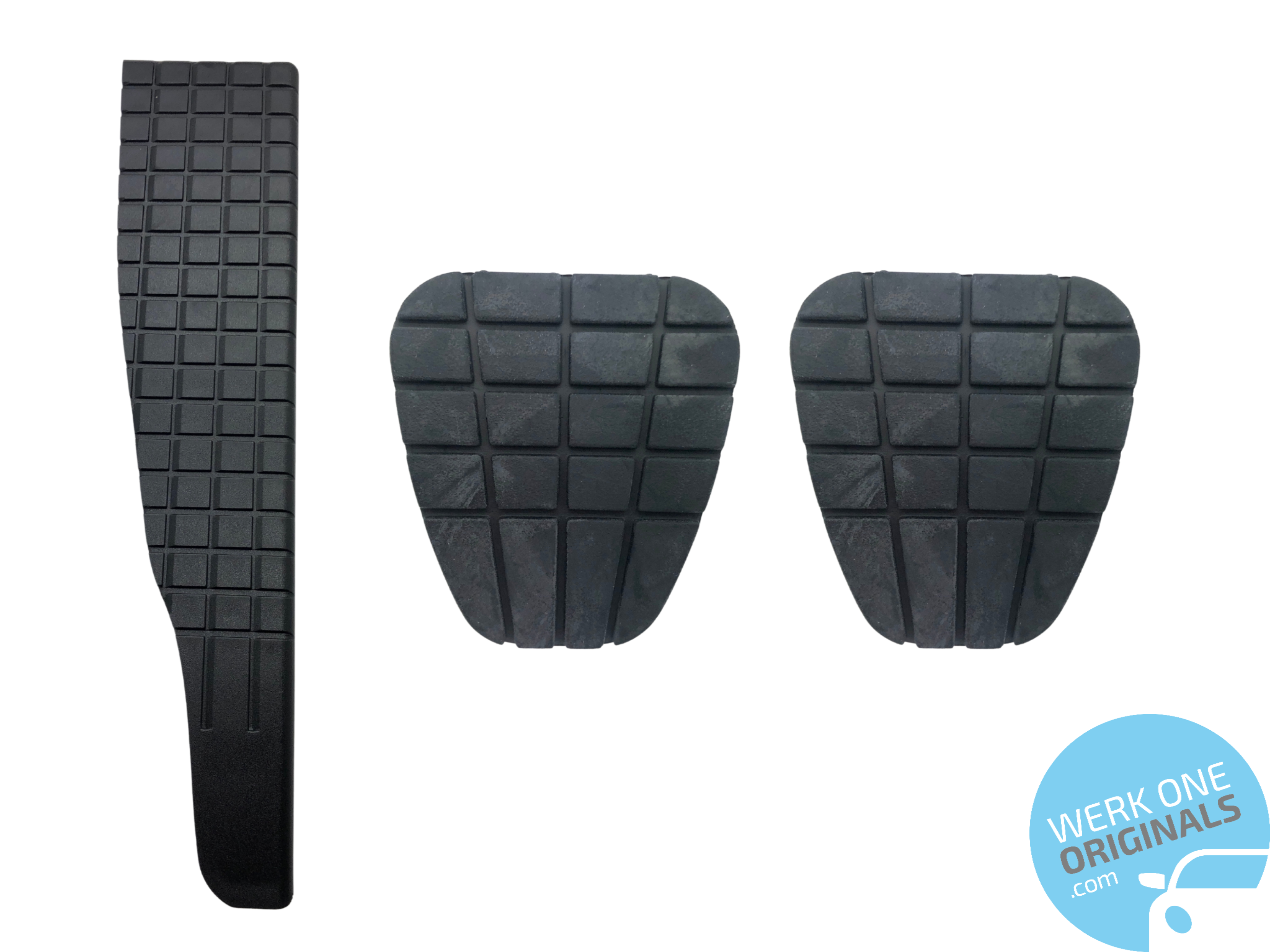 Porsche Footrest Replacement with Brake & Clutch Pedal Caps for 911 Type 996 Models