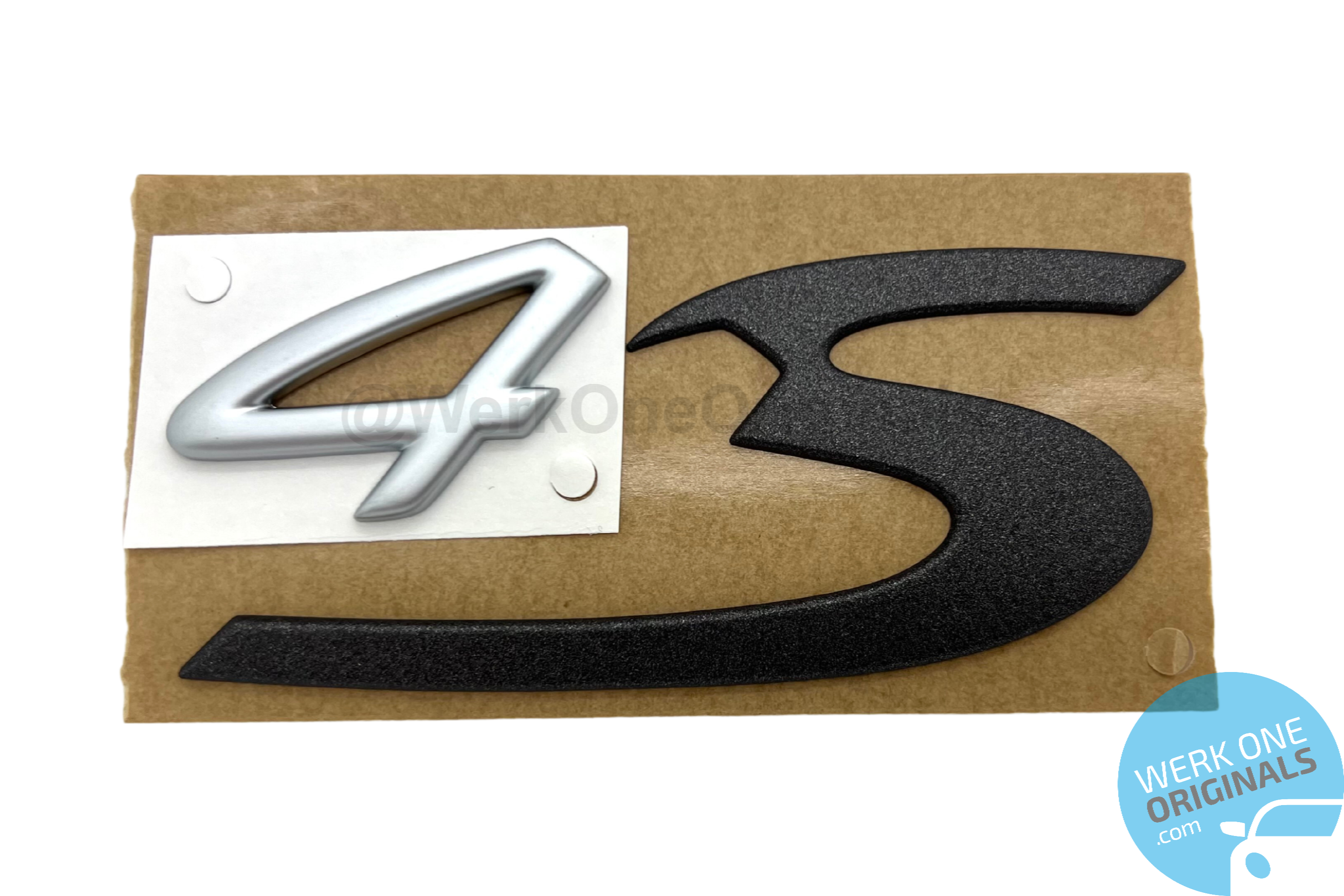 Porsche Official 'Carrera 4S' Rear Badge 911 Type 996 Carrera 4S Models