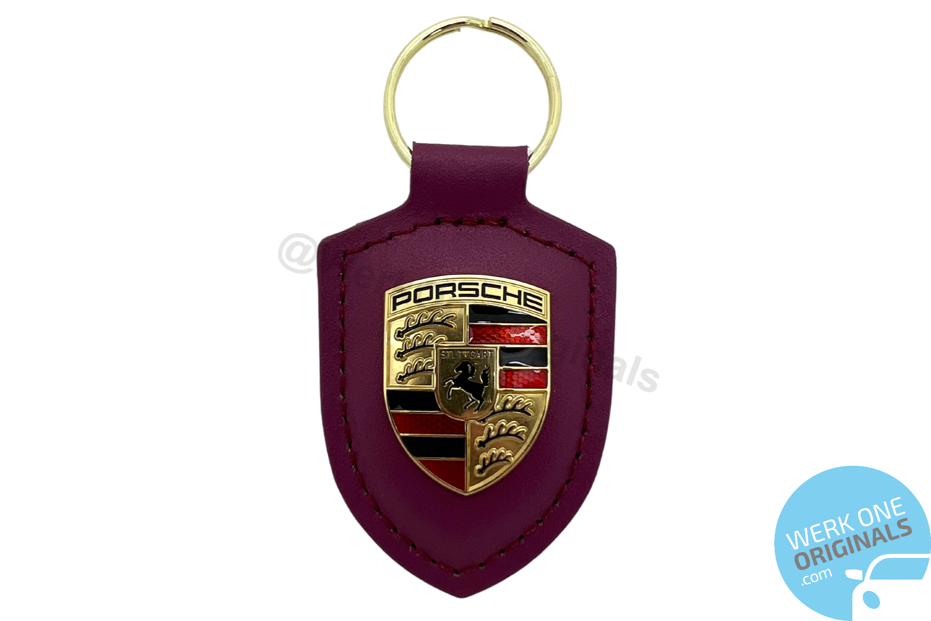 Porsche Official 75 Years Anniversary Limited Edition Key Fob in Rubystar Red