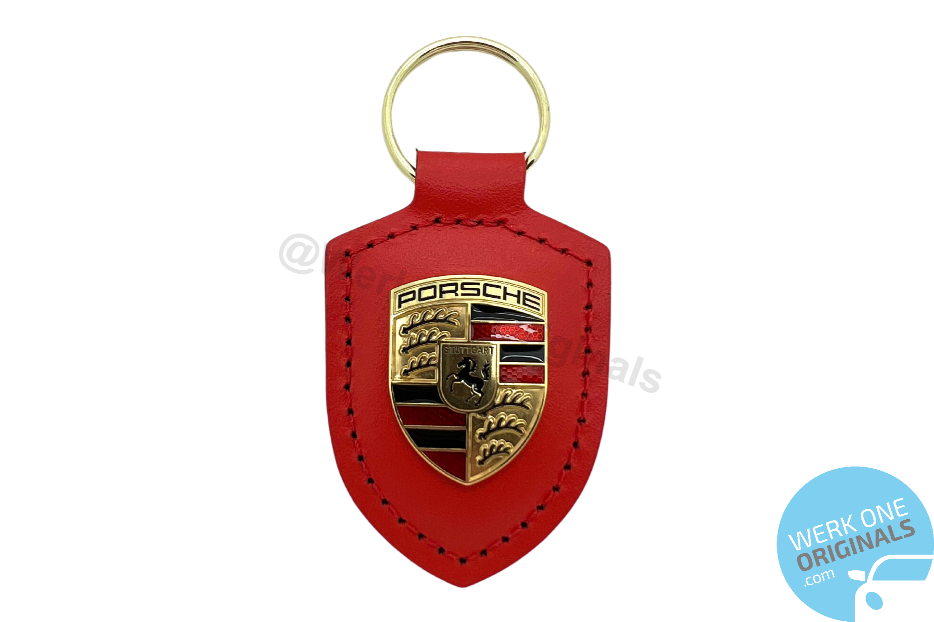 Porsche Official 75 Years Anniversary Limited Edition Key Fob in Lava Orange