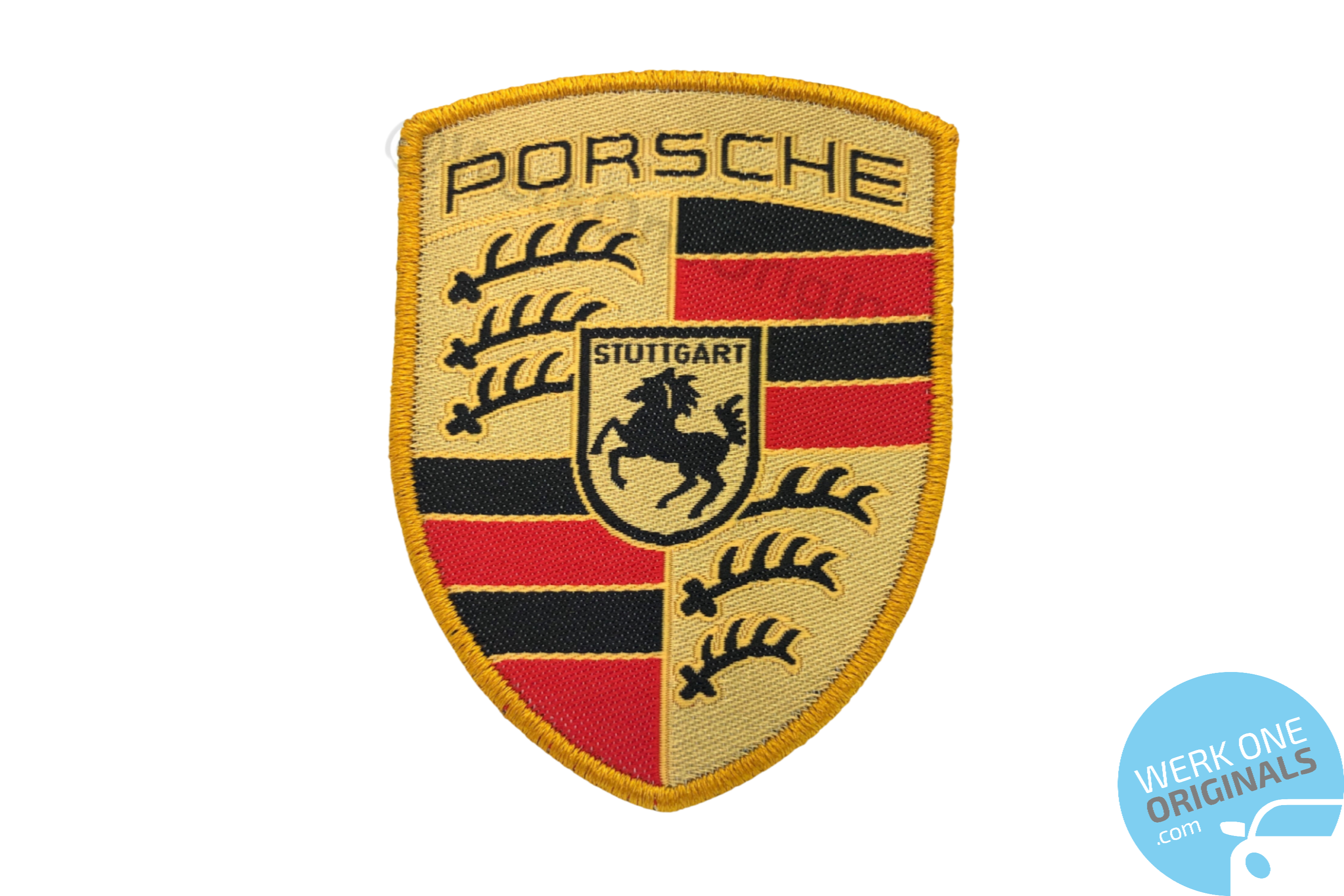 Porsche Official Crest Sew on Badge