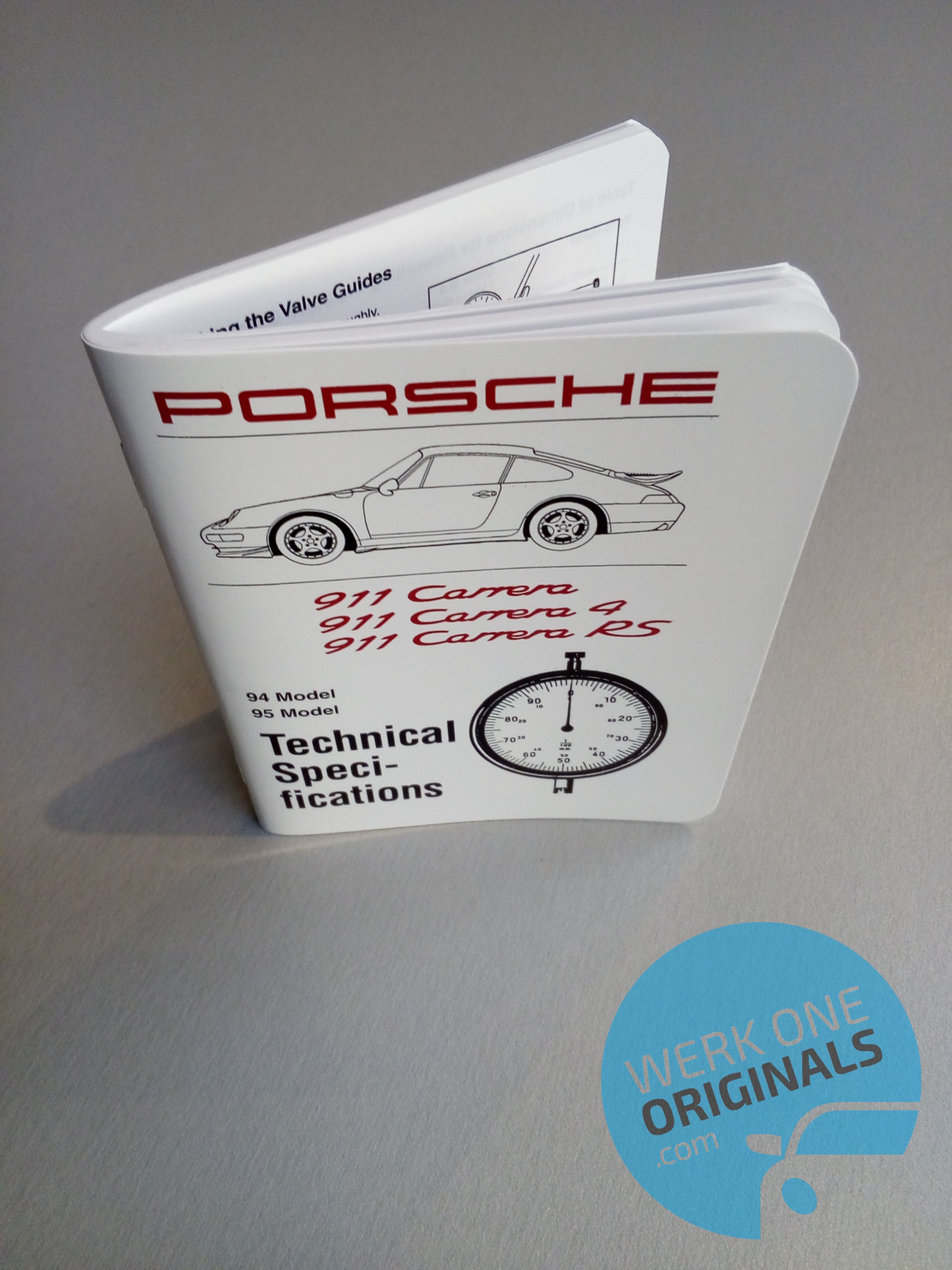 Porsche Technical Specification Manual for 911 Type 993 Models!